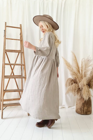Almira pellavamekko, natural